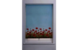 6ft Poppy Meadow Roller Blind